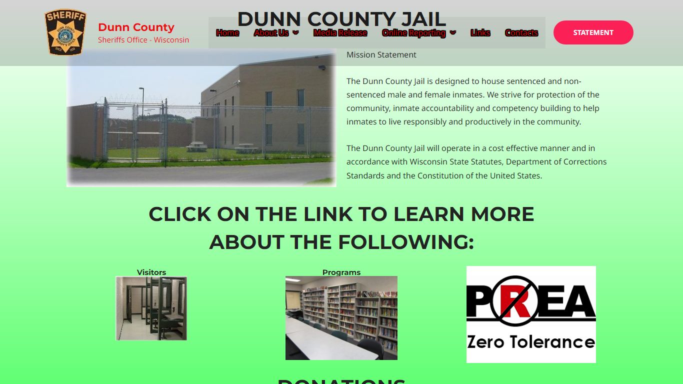 Jail – Dunn County